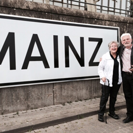 Mainz-Tafel am Kai