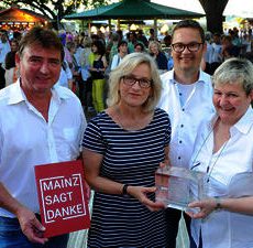 Der 2. Mainzer Tourismus-Preis 2015 wurde verliehen